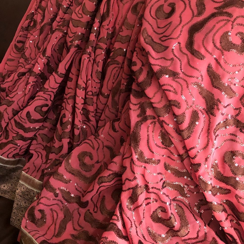 SALE!Designer chiffon saree